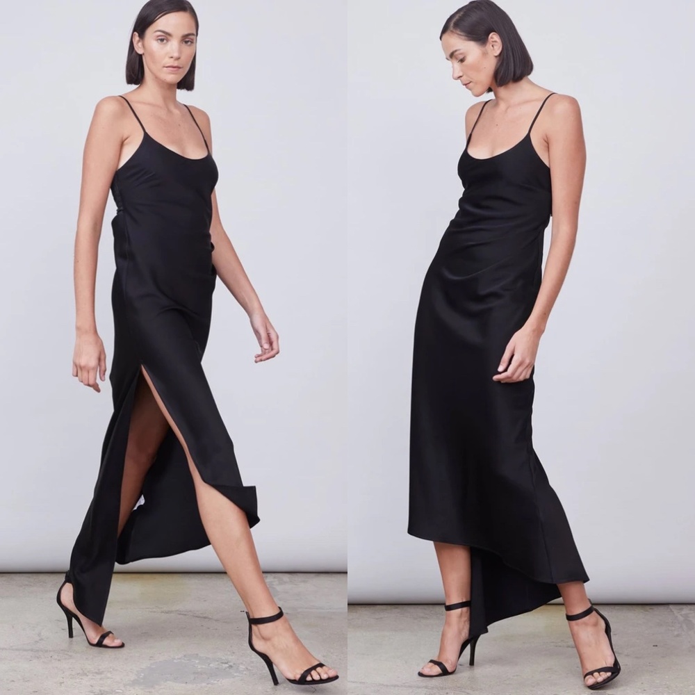 Allen Schwartz Zoe Slip Dress Black Size 2